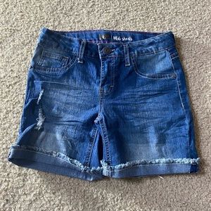 Lee midi shorts girls size 12